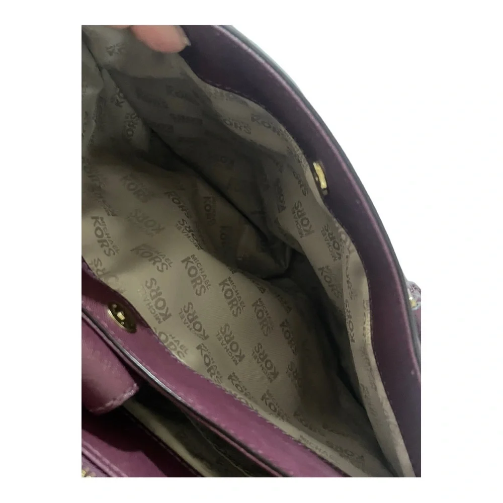 Michael Kors Two Way Merlot Convertible Handbag